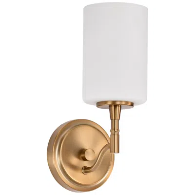 Nuvo Lighting Nuvo Liam 11 1/4" High Burnished Brass 1 Light Vanity