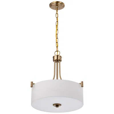 Nuvo Lighting Nuvo Liam 15 3/4" Wide Burnished Brass 3 Light Pendant