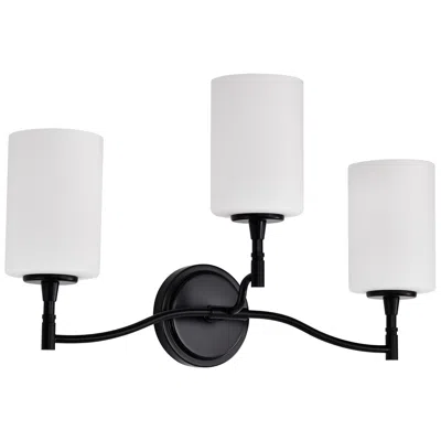 Nuvo Lighting Nuvo Liam 22" Wide Matte Black 3 Light Vanity