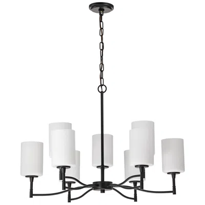 Nuvo Lighting Nuvo Liam 30" Wide Matte Black 9 Light Chandelier