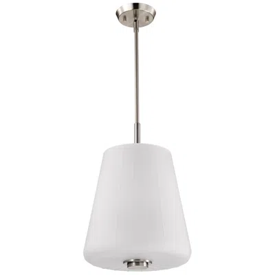 Nuvo Lighting Nuvo Lune 12" Wide Brushed Nickel 3 Light Pendant