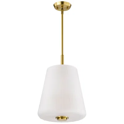 Nuvo Lighting Nuvo Lune 12" Wide Vintage Brass 3 Light Pendant