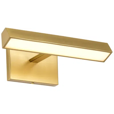 Nuvo Lighting Nuvo Mila 12" Vintage Brass Led Picture Light - 3 Cct Selectable