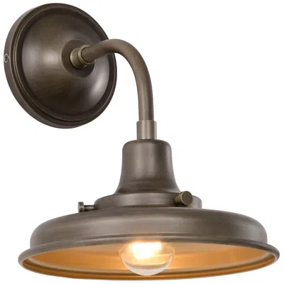 Nuvo Lighting Nuvo Morris 11 1/2" High Burnished Bronze Small Outdoor Lantern