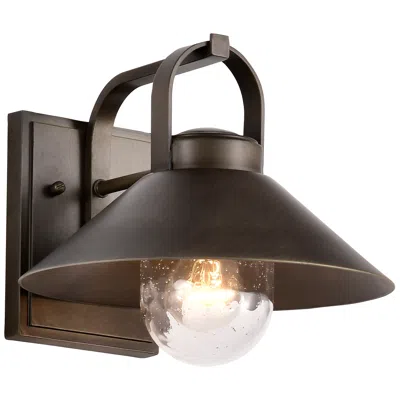 Nuvo Lighting Nuvo Ridge 8 3/4" High Bronze Medium Outdoor Lantern