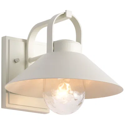 Nuvo Lighting Nuvo Ridge 8 3/4" High White Medium Outdoor Lantern