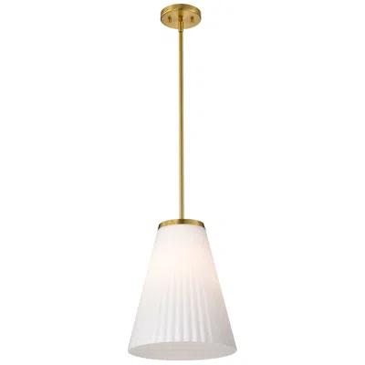 Nuvo Lighting Nuvo Royale 12" Wide Burnished Brass Large Pendant