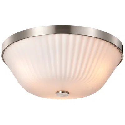 Nuvo Lighting Nuvo Royale 16" Wide Brushed Nickel 3 Light Flush Mount