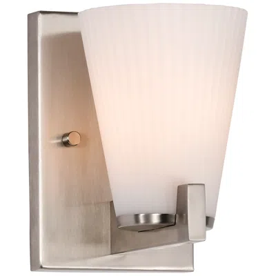 Nuvo Lighting Nuvo Royale 7" High Brushed Nickel 1 Light Vanity
