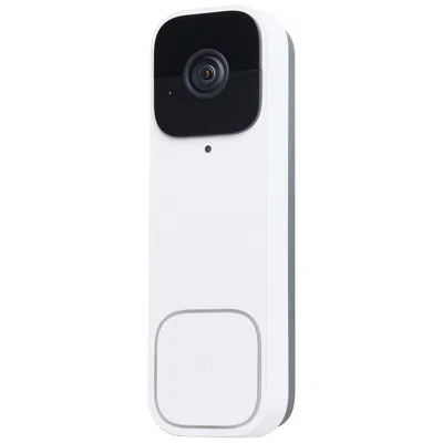 Nuvo Lighting Nuvo Starfish 5 3/4" High White Smart Doorbell Security Camera Wired