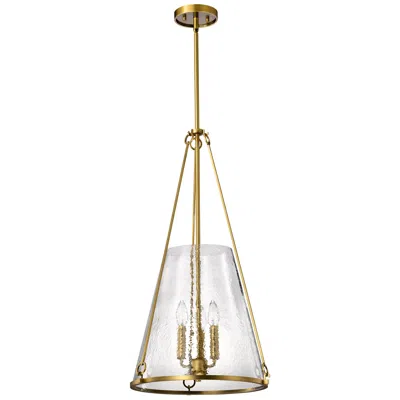 Nuvo Lighting Nuvo Valentine 16" Wide Vintage Brass Large Pendant