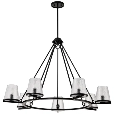 Nuvo Lighting Nuvo Valentine 40" Wide Black 7 Light Chandelier