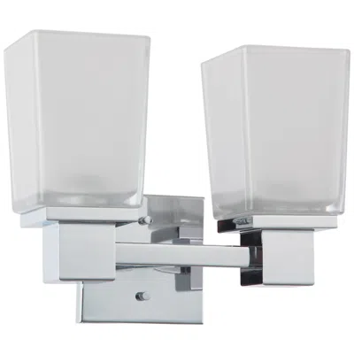 Nuvo Lighting Parker; 2 Light; Vanity Fixture With Sandstone Etched Glass