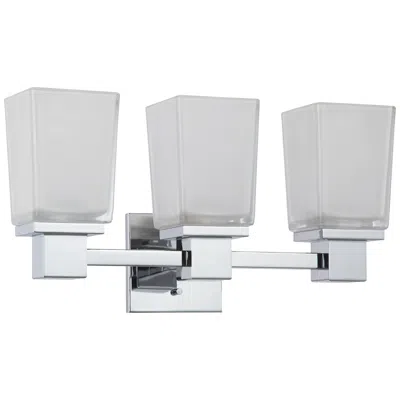 Nuvo Lighting Parker; 3 Light; Vanity Fixture With Sandstone Etched Glass
