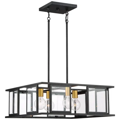 Nuvo Lighting Payne; 4 Light; Pendant With Clear Beveled Glass