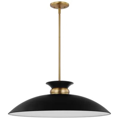 Nuvo Lighting Perkins 24" Wide Burnished Brass Pendant Light