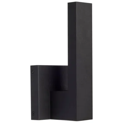 Nuvo Lighting Raven 10" High Textured Matte Black Led Outdoor Wall Light
