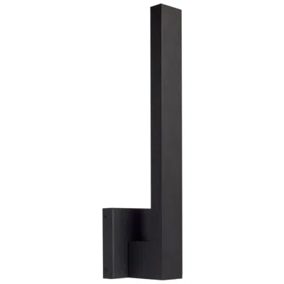 Nuvo Lighting Raven 18" High Textured Matte Black Led Outdoor Wall Light