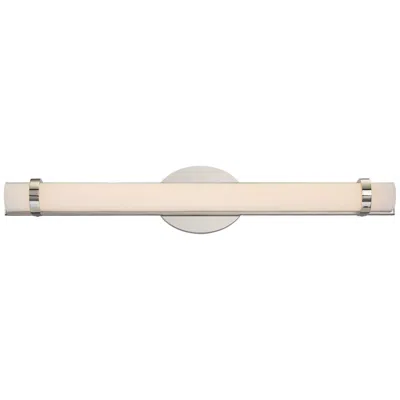 Nuvo Lighting Slice; Double Led Wall Sconce; Polished Nickel Finish
