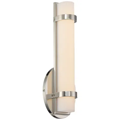 Nuvo Lighting Slice; Single Led Wall Sconce; Polished Nickel Finish