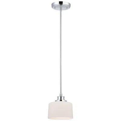 Nuvo Lighting Soho; 1 Light; Mini Pendant With Satin White Glass