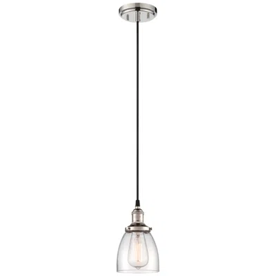 Nuvo Lighting Vintage; 1 Light; Pendant With Clear Glass; Vintage Lamp Included