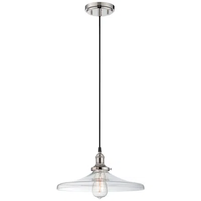 Nuvo Lighting Vintage; 1 Light; Pendant With Clear Glass; Vintage Lamp Included