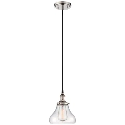 Nuvo Lighting Vintage; 1 Light; Pendant With Clear Glass; Vintage Lamp Included