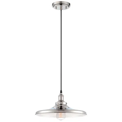 Nuvo Lighting Vintage; 1 Light; Pendant With Matching Shade; Vintage Lamp Included