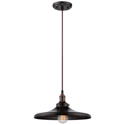 Nuvo Lighting Vintage; 1 Light; Pendant With Matching Shade; Vintage Lamp Included
