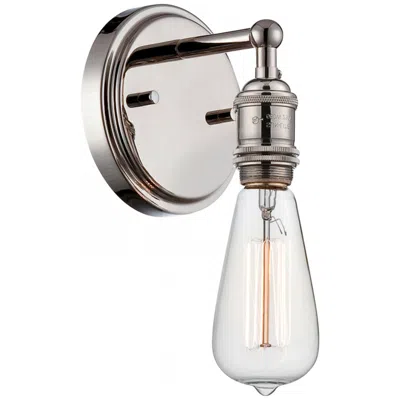 Nuvo Lighting Vintage; 1 Light; Sconce; Vintage Lamp Included