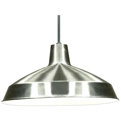 Nuvo Lighting Warehouse 16" Wide Brushed Nickel Pendant Light