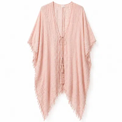 Nuvv Collection Women's Blush Pink Beach Kaftan