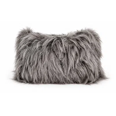 Nuvv Collection Women's Hand Made Grey  Clutch Bag