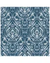Nuwallpaper Bohemian Damask Indigo Peel & Stick Wallpaper