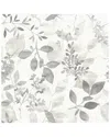 Nuwallpaper Grey Breezy Peel & Stick Wallpaper In Grey