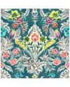 Nuwallpaper Summer Love Teal Peel & Stick Wallpaper