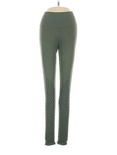 Pre-owned Nux Active Pants In Green