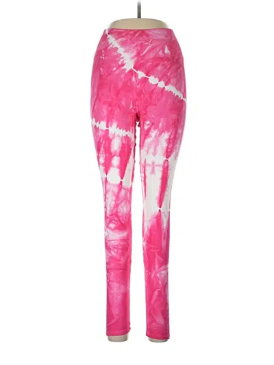 Pre-owned Nux Active Pants In Pink