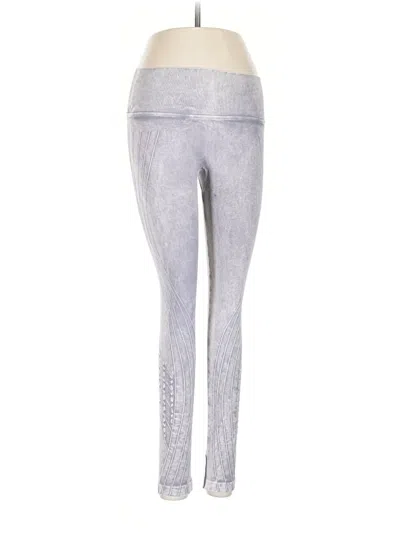 Pre-owned Nux Active Pants In Silver