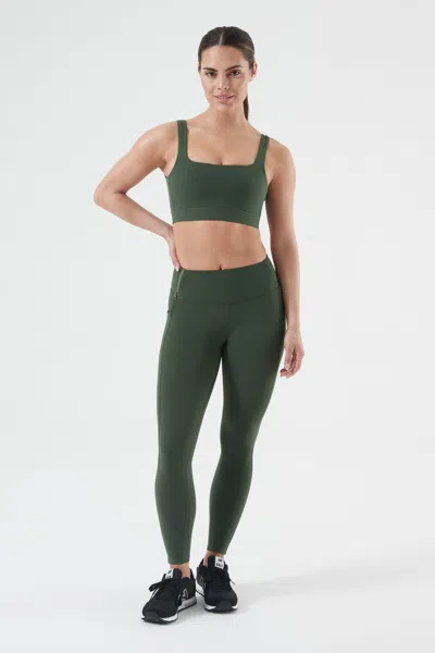 Nux Active Willow Snap Bra In Green