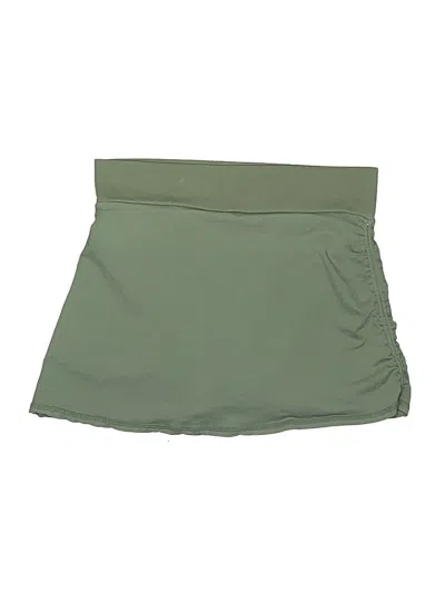 Pre-owned Nux Casual Skirt In Green