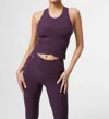 Nux Evie Seamless Tank Top In Empress