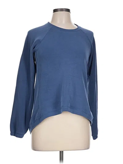 Pre-owned Nux Long Sleeve T-shirt In Blue