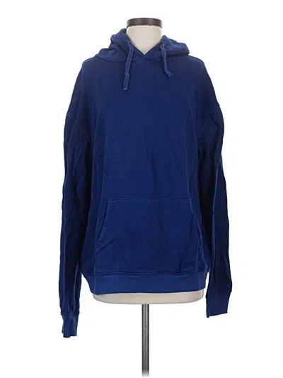 Pre-owned Nux Pullover Hoodie In Blue