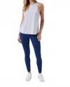 Nux Roxy Active Tank In Sky Grey In White