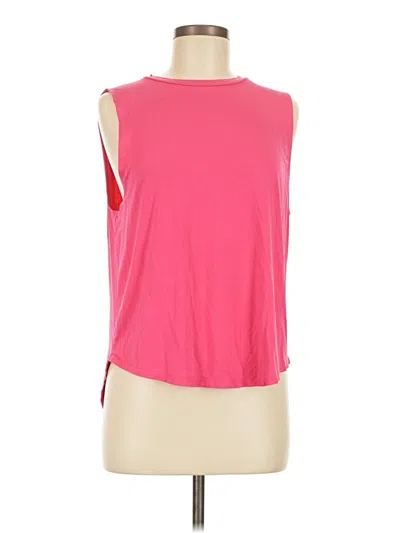 Pre-owned Nux Sleeveless T-shirt In Pink