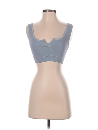 Pre-owned Nux Sports Bra In Blue