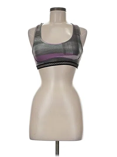 Pre-owned Nux Sports Bra In Gray