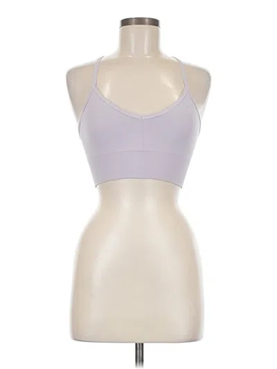 Pre-owned Nux Sports Bra In Purple